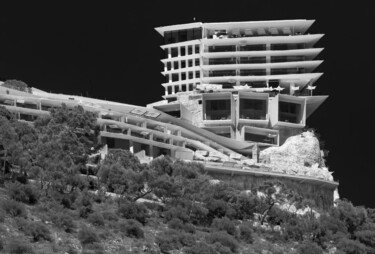 Monaco, immeuble en construction.