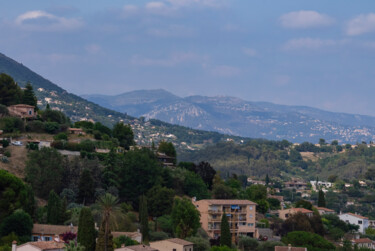 Environs de Vence, montagnes.