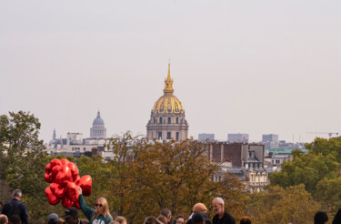 Invalides et Panthéon depuis le Trocadéro