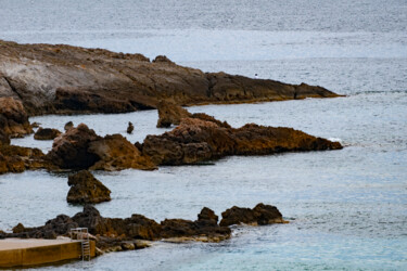 Face à l'horizon. Plage de Portissol