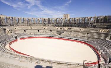 Intérieur des arènes