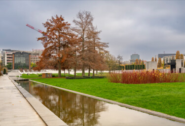 Vue du Parc André Citroën. Paris