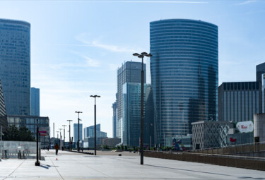 Vue du parvis de la Défense