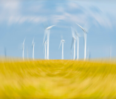 Eoliennes campagne de Falaise