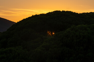 Soleil couchant à Hyères