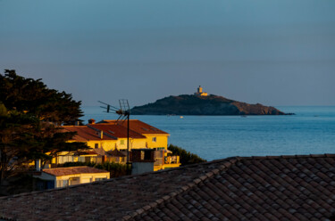 Vue sur l'ile des Embiez